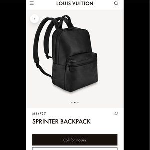 MoneyMax - Louis Vuitton Sprinter Backpack is made from a